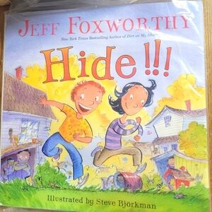 5/$25 HIDE!!! Children's book by Jeff Foxworthy